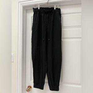 Banana Republic Black Drawstring Pants ladies small